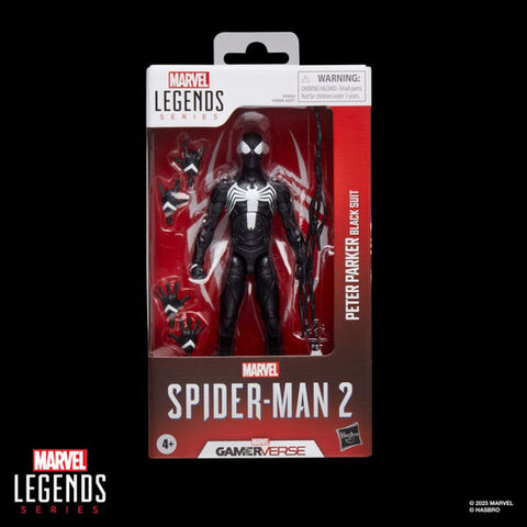 Фигурка Питер Паркер Черный костюм - Marvel Legends GamerVerse