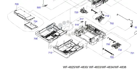 Epson Pickup Assembly inc Pickup Roller 1913707 | 1711560