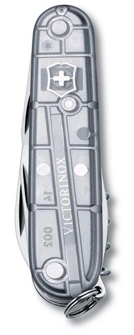 Нож перочинный Victorinox Spartan 91мм 12 функций прозрачный серебро (1.3603.T7)