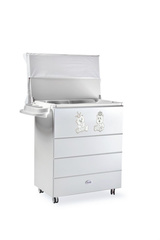 Комод пеленальный Bagnetto "MAJESTY" (BIANCO/WHITE (белая))