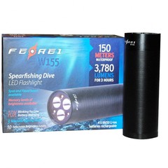 Фонарь дайвинговый Ferei W155 XM-L2 холодный - набор (W155CW)