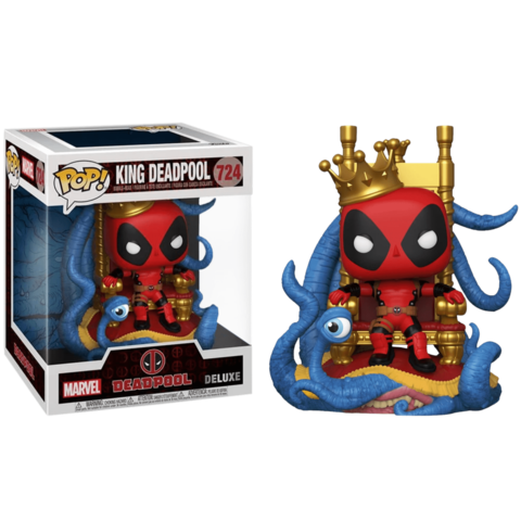 Funko POP! Marvel. Deadpool: King Deadpool on Throne (PX Exc) (724)