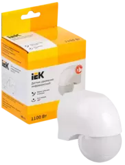 Датчик движения ДД 010 бел 1100Вт IP44