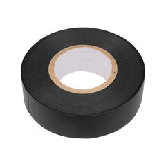 Изолента ПВХ, черный, 19 мм х 20 м