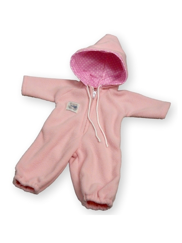 Комбинезон - Розовый. Одежда для кукол, пупсов и мягких игрушек.