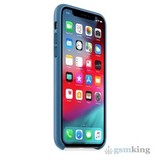 Leather Case iPhone XS Max Cape Cod Blue «Лазурная волна»