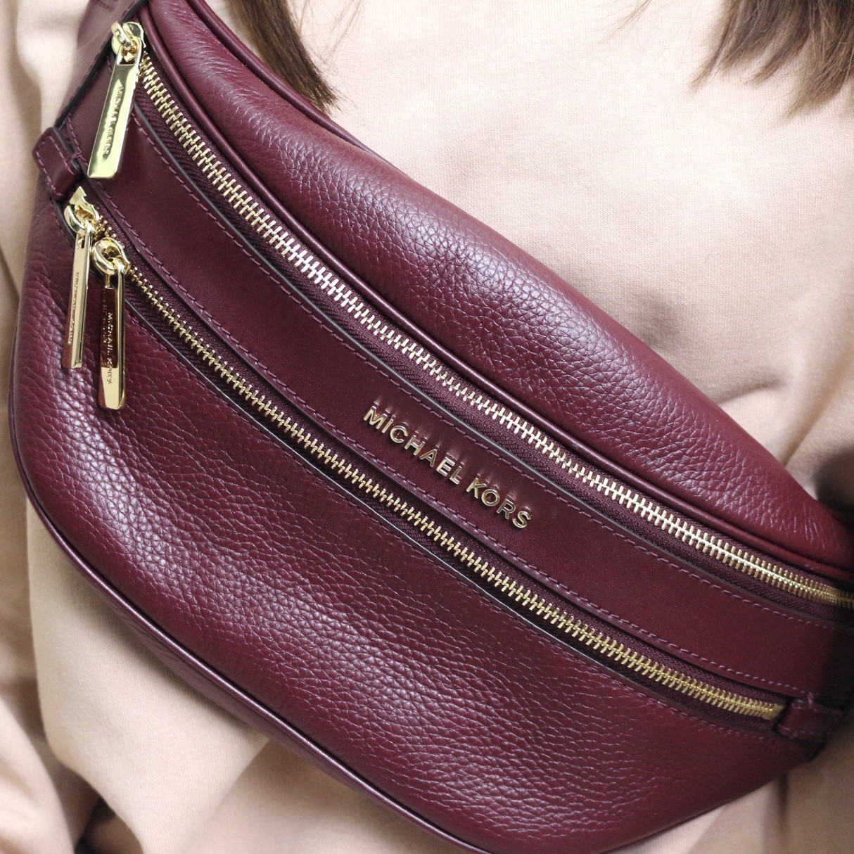 michael kors kenly fanny pack