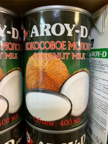 Кокосовое молоко AROY-D 400мл