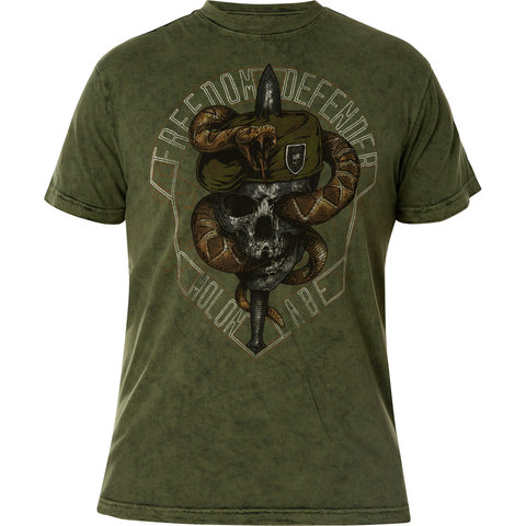 Affliction | Футболка мужская двусторонняя Skull Ranger Rev A23086 обратная сторона перед