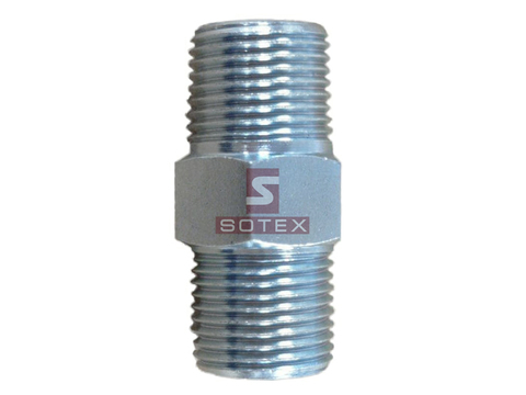 Фитинг 3/8 папа - 3/8 папа SOTEX STX-M3838