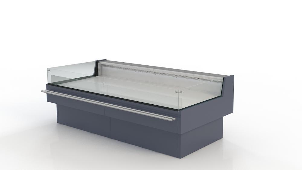 Витрина универсальная с выносным агрегатом Enteco master Немига Cube Lux 250 ВСн Self