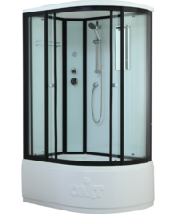 Душевая кабина Timo Standart Black 120*85*220  (T-6620BL)