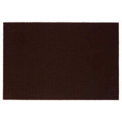 Коврик ТРАВКА темно-коричневый, на противоскользящей основе, 60*90 см