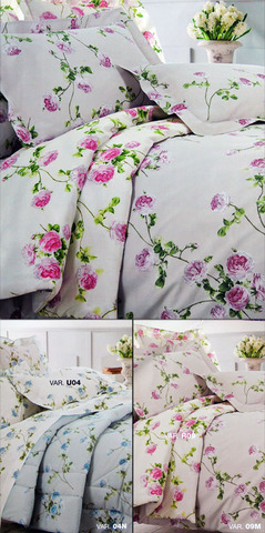 Постельное белье 2 спальное евро макси Mirabello Scented Rose бежевое