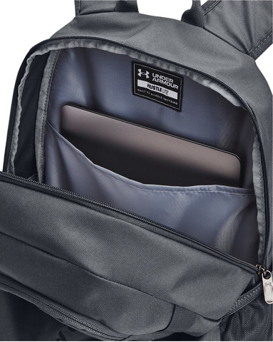 Картинка рюкзак городской Under Armour Hustle Lite Backpack серый - 5