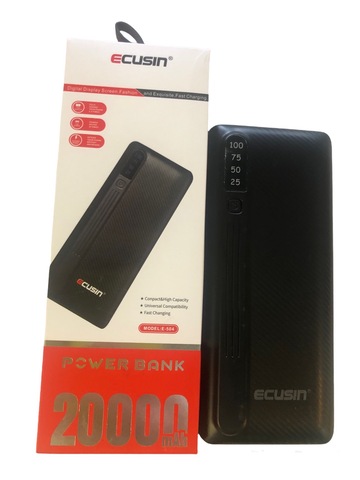 Внешний аккумулятор (Power bank) Ecusin E-504 (черный)