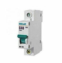 11058 Авт.выкл. 1п 40А ВА101 DEKraft