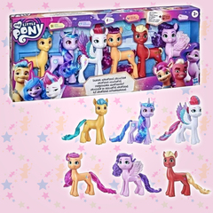 Огромный набор My Little Pony 6 сияющих коллекционных пони