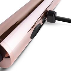 Черно-розовый вибромассажер Nouveau Wand Massager - 30 см. - 