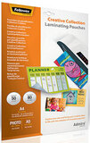 Creative Collection Fellowes набор пленок А4 - A5, 80 мкм, 50 шт. Fellowes Admire FS-56023)