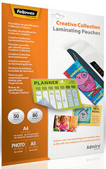 Creative Collection Fellowes набор пленок А4 - A5, 80 мкм, 50 шт. Fellowes Admire FS-56023)