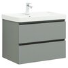 Aquanet 337960 Тумба Вега 2.0 70 2 ящ. цв.мисти грин (337960)