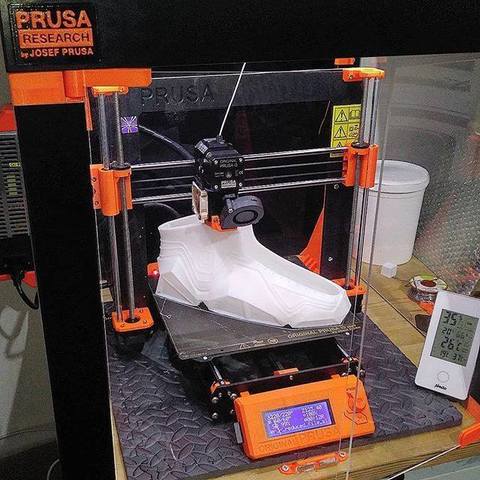 Катушка пластика eTPU-95A Esun, 1.75 мм, 1 кг, серая