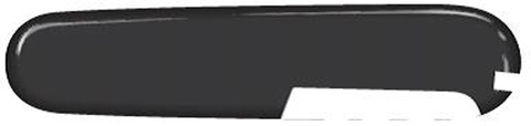 Задняя накладка для ножей Victorinox 91 мм, пластиковая, чёрная
