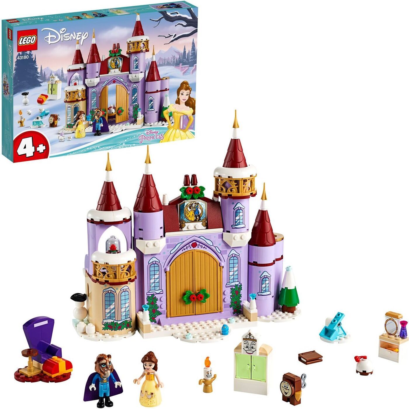 Конструктор LEGO Disney Princess 43180 Зимний праздник в замке Белль купить  в Москве | Доставка по России.