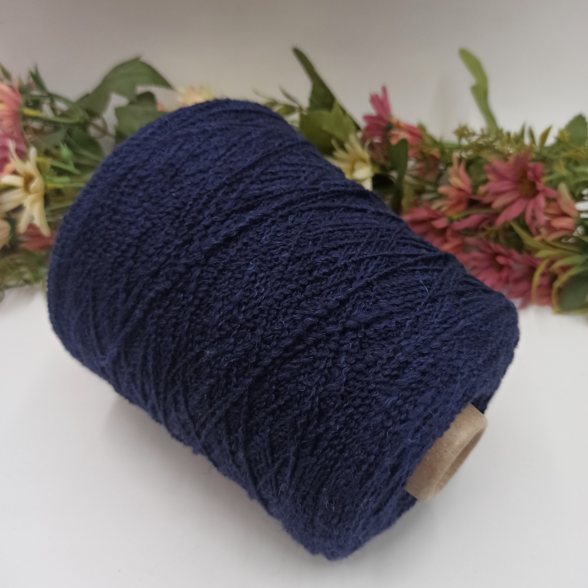 Арт Fiammato Lana Loro Piana Blue marini