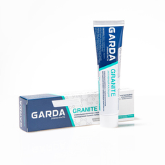 Зубная паста АКТИВНЫЙ КАЛЬЦИЙ с гидроксиапатитом GARDA GRANITE, способствуют восстановлению, уплотнению и укреплению зубной эмали, 75 гр