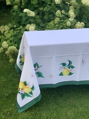 Скатерть 150х230 Palombella С1 Limone