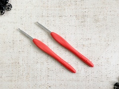 Крючки для вязания с резиновой ручкой 3,5 мм