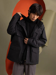 Куртка Alpha Industries Tactical M-65 Field Coat Black (Черная)