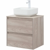 Aquanet 287884 Тумба Nova Lite 60 2 ящ. цв. орех светлый (287884)