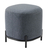Пуф Pawai квадратный темно-серый