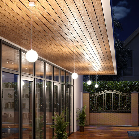 Уличный подвесной светильник Sfera H 35158/H белый