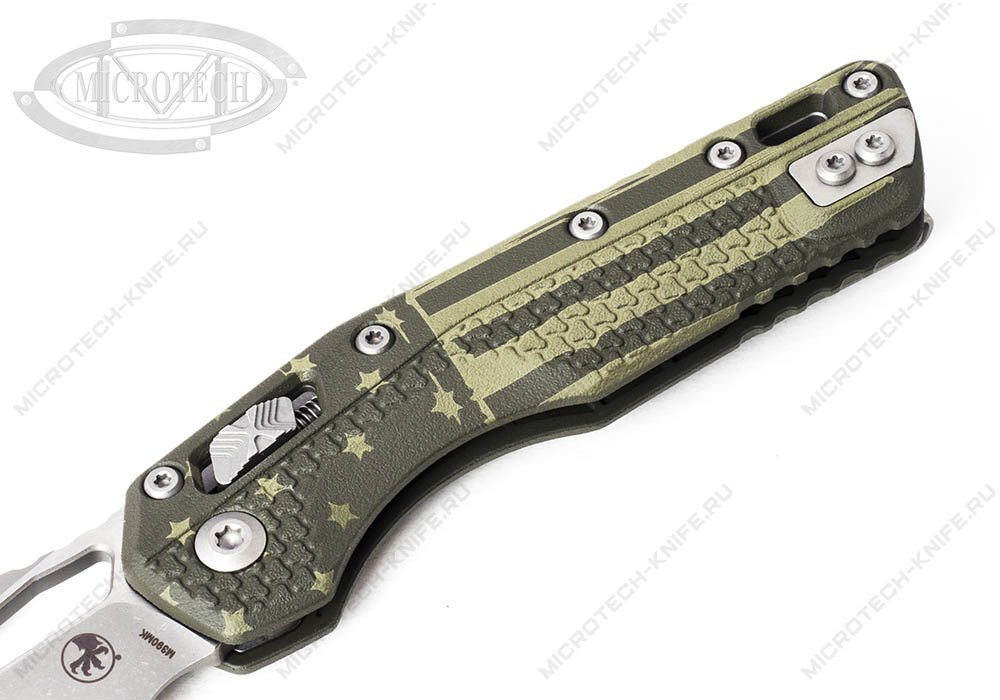 Нож Microtech 210T-10APPMODFLAG MSI RAM-LOK Polymer Handles