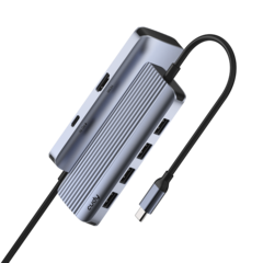 Cudy - Концентратор CUDY USB-C 6 в 1 с поддержкой HDMI 4K UH500
