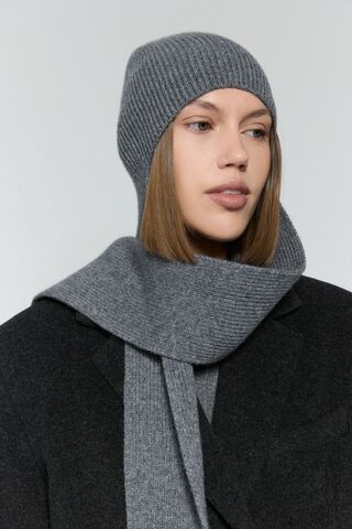 Шапка-шарф из мериноса