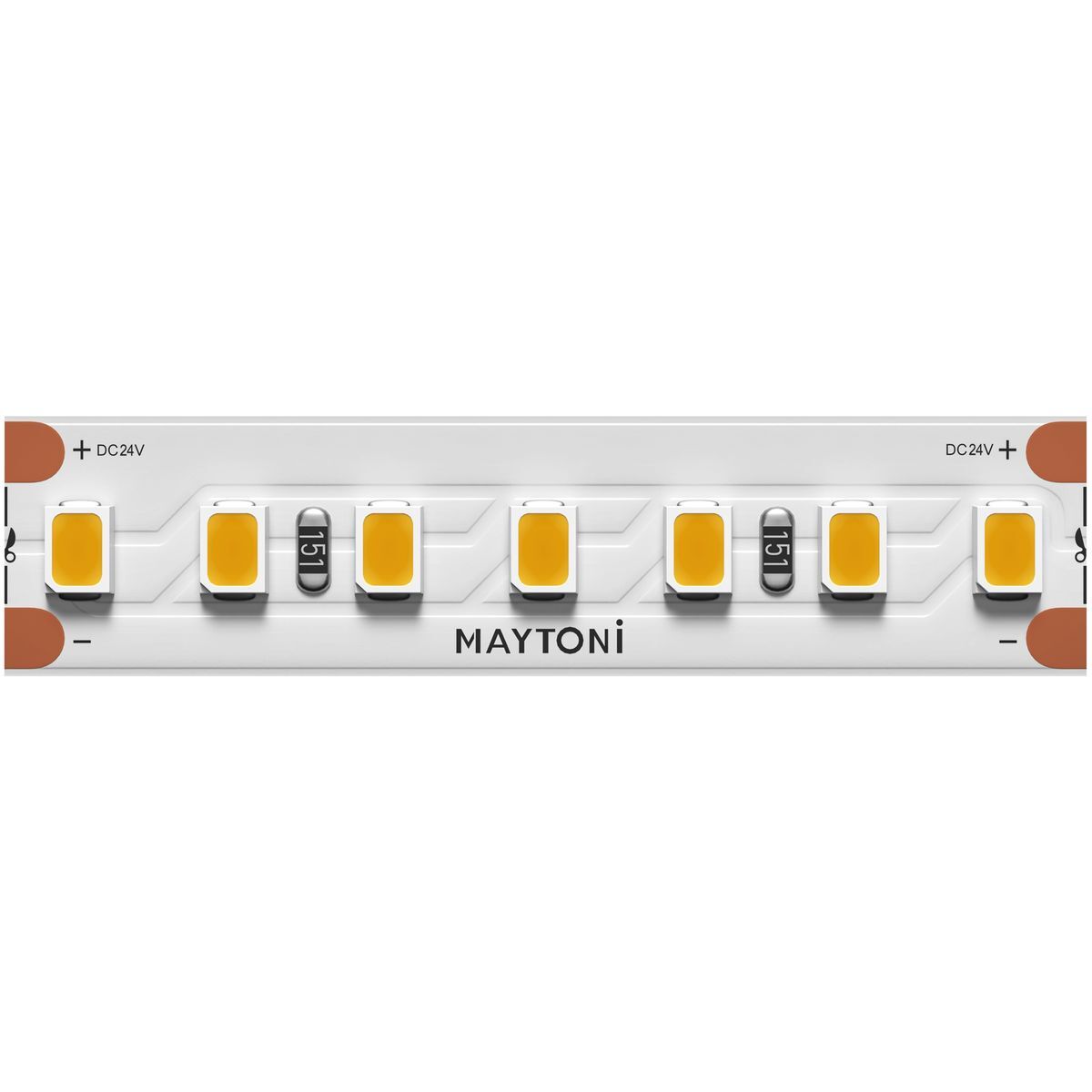 Светодиодная лента Maytoni 17W/m 168LED/m 2835SMD холодный белый 5M 201060