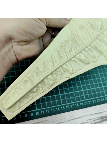 Молд пластиковый лист одуванчика 30х10,6см