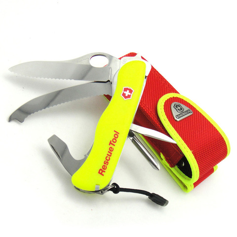 Нож складной Victorinox RescueTool One Hand, 111 mm, Red (0.8623.MWN)