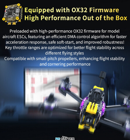 Полётный контроллер SpeedyBee F405 V5 + ESC OX32 55A 30x30 Stack (версия standard)