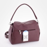 Сумка Саломея 503 гладкий бордо