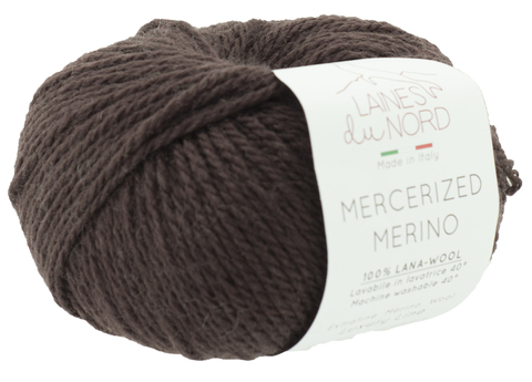 Пряжа Mercerized Merino (Мерсеризед Мерино). Коричневый. Артикул: 6