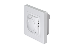 Терморегулятор Ридан Twist, с датчиком пола, белый, 16А