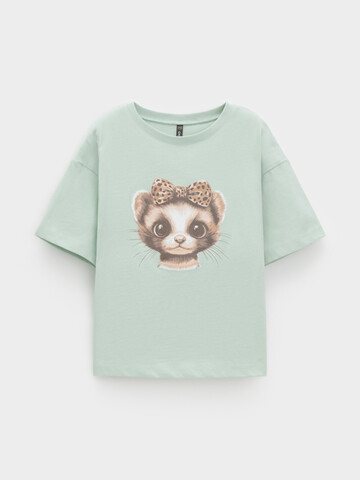 фуфайка  для девочки  КР 302906/светло-зеленый 4807 к666