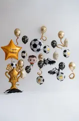 Сет гелиевых шаров Футбол - Нашему чемпиону