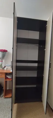 Шкаф двухстворчатый без зеркал Сакура венге / лоредо